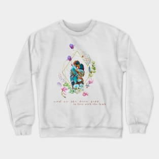 Lion and lamb Crewneck Sweatshirt